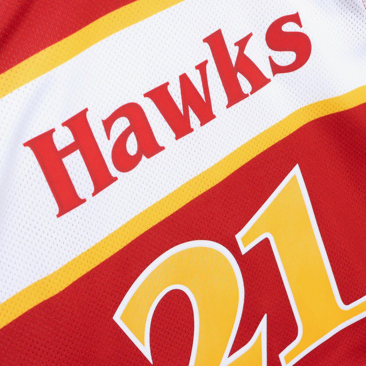 NBA WOMEN'S N&N CROP TANK HAWKS 1986 DOMINIQUE WILKINS - Image 3