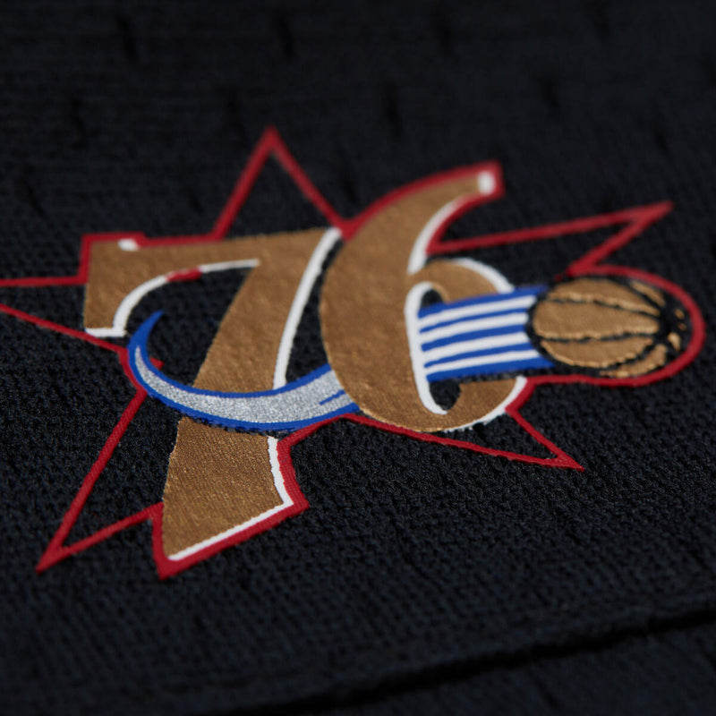 NBA WOMEN'S CROP MESH V-NECK JERSEY 76ERS - Image 4 NBA WOMEN'S CROP MESH V-NECK JERSEY 76ERS - Image 4