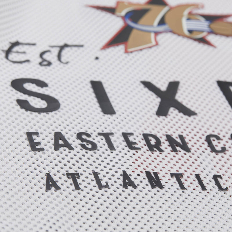 NBA WOMEN'S OVERSIZED MESH TANK TOP 76ERS - White - Image 4 NBA WOMEN'S OVERSIZED MESH TANK TOP 76ERS - White - Image 4