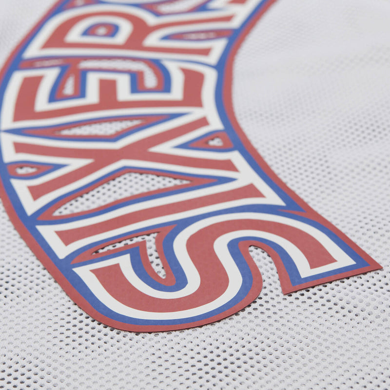 NBA WOMEN'S OVERSIZED MESH TANK TOP 76ERS - White - Image 5 NBA WOMEN'S OVERSIZED MESH TANK TOP 76ERS - White - Image 5