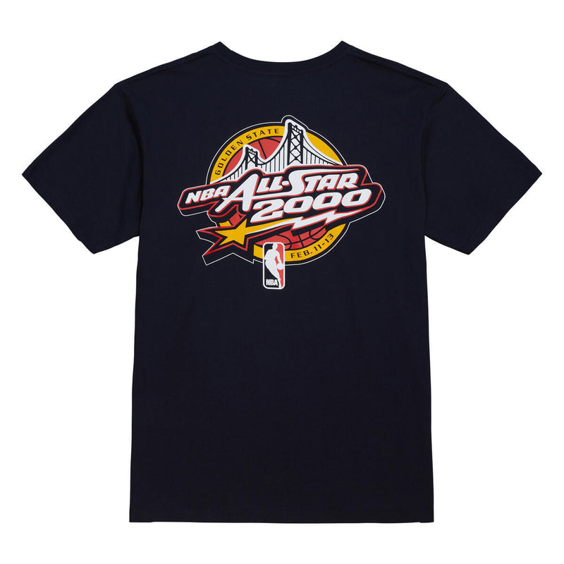 NBA OVERSWEEP TEE WARRIORS Navy TP10195-GSWNAVY - Image 2 NBA OVERSWEEP TEE WARRIORS Navy TP10195-GSWNAVY - Image 2