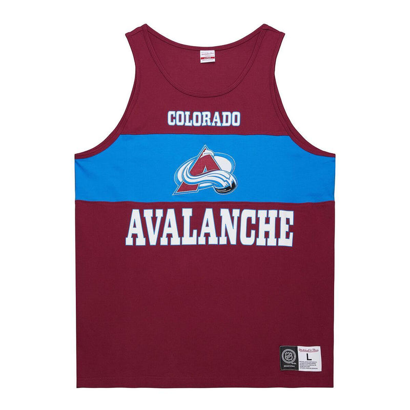 NHL RETRO CB TANK CURRENT LOGO AVALANCHE - Cardinal - Image 1 NHL RETRO CB TANK CURRENT LOGO AVALANCHE - Cardinal - Image 1