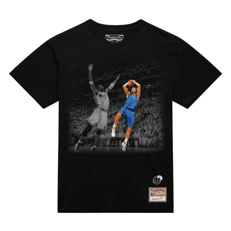 NBA MOMENTS TEE MAVERICKS DIRK NOWITZKI Black TP10905-DMABLCK - Image 1 NBA MOMENTS TEE MAVERICKS DIRK NOWITZKI Black TP10905-DMABLCK - Image 1