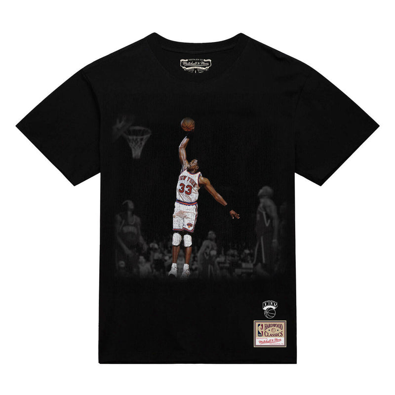NBA MOMENTS TEE KNICKS PATRICK EWING Black TP10913-NYKBLCK - Image 1 NBA MOMENTS TEE KNICKS PATRICK EWING Black TP10913-NYKBLCK - Image 1