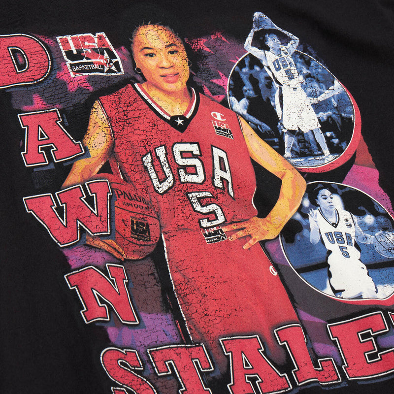 NBA LEGEND TEE USA DAWN STALEY - Black - Image 3 NBA LEGEND TEE USA DAWN STALEY - Black - Image 3