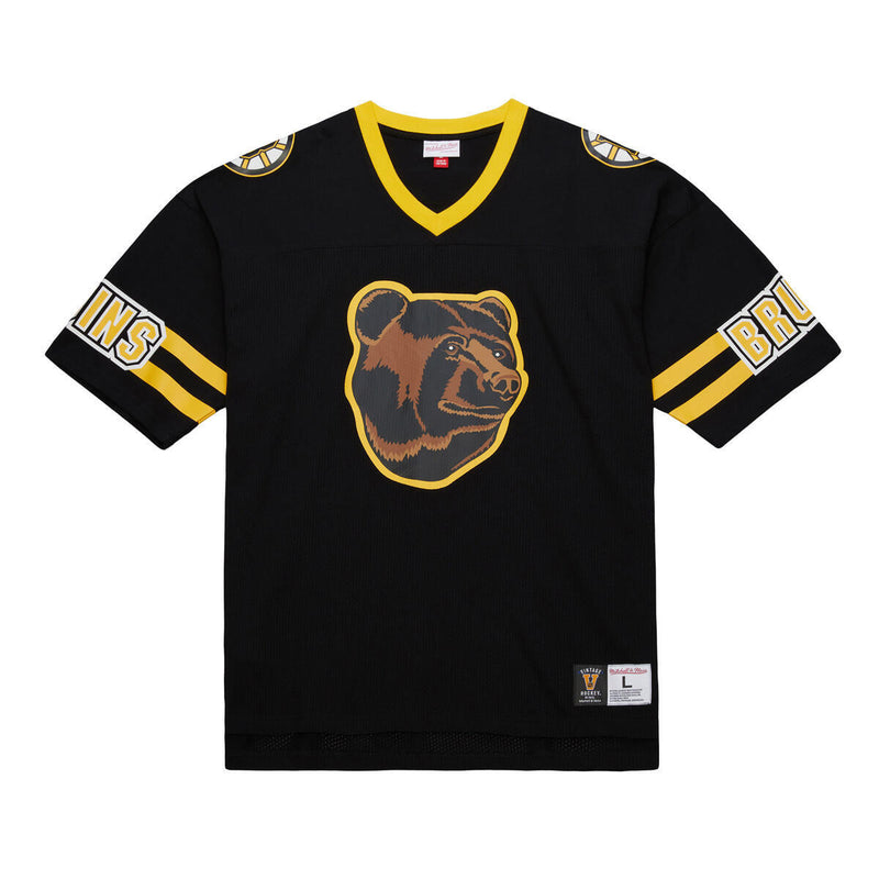 NHL PLAYMAKER COTTON MESH V-NECK BOSTON BRUINS - Image 1 NHL PLAYMAKER COTTON MESH V-NECK BOSTON BRUINS - Image 1