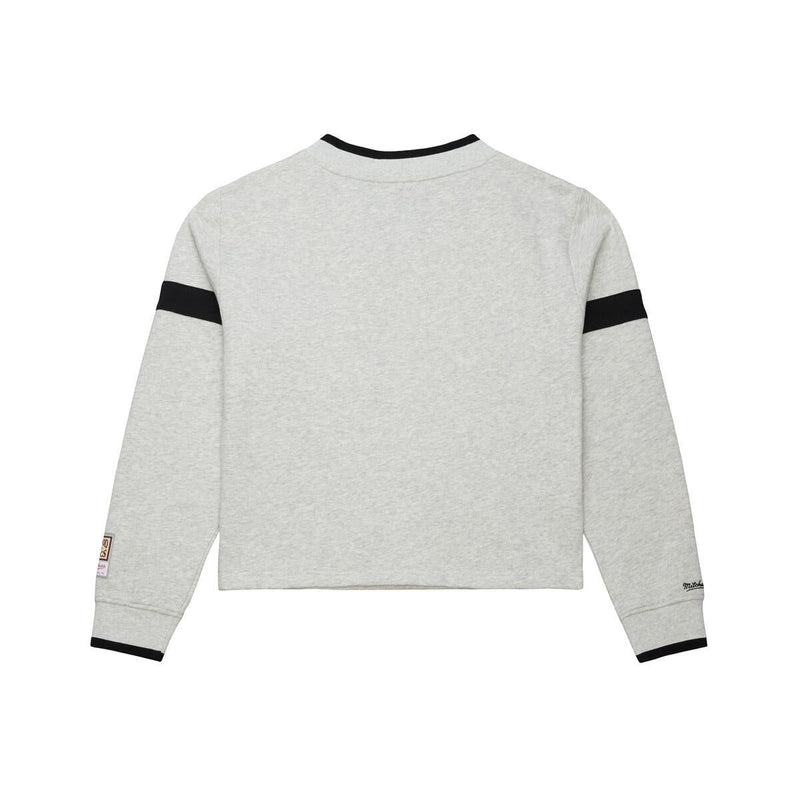 NBA V-NECK CROPPED SWEATSHIRT 76ERS - Image 2 NBA V-NECK CROPPED SWEATSHIRT 76ERS - Image 2