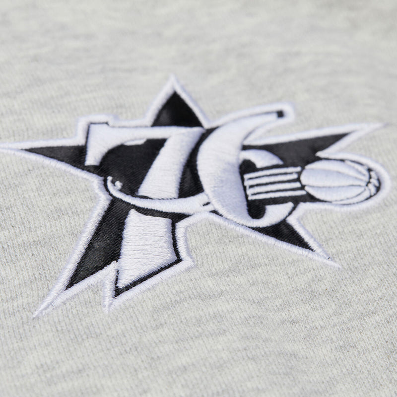 NBA V-NECK CROPPED SWEATSHIRT 76ERS - Image 3 NBA V-NECK CROPPED SWEATSHIRT 76ERS - Image 3