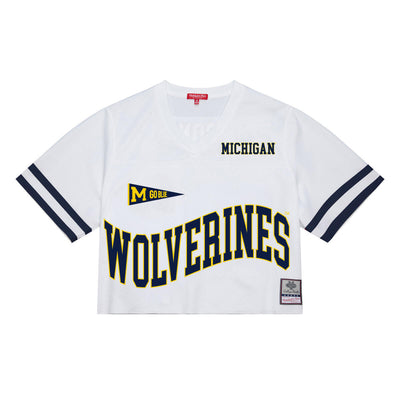 NCAA CROPPED FASHION JERSEY MICHIGAN - Image 1