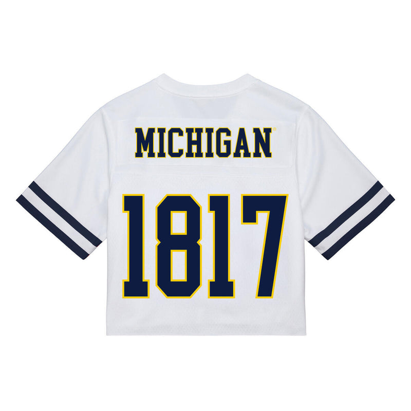 NCAA CROPPED FASHION JERSEY MICHIGAN - Image 2 NCAA CROPPED FASHION JERSEY MICHIGAN - Image 2
