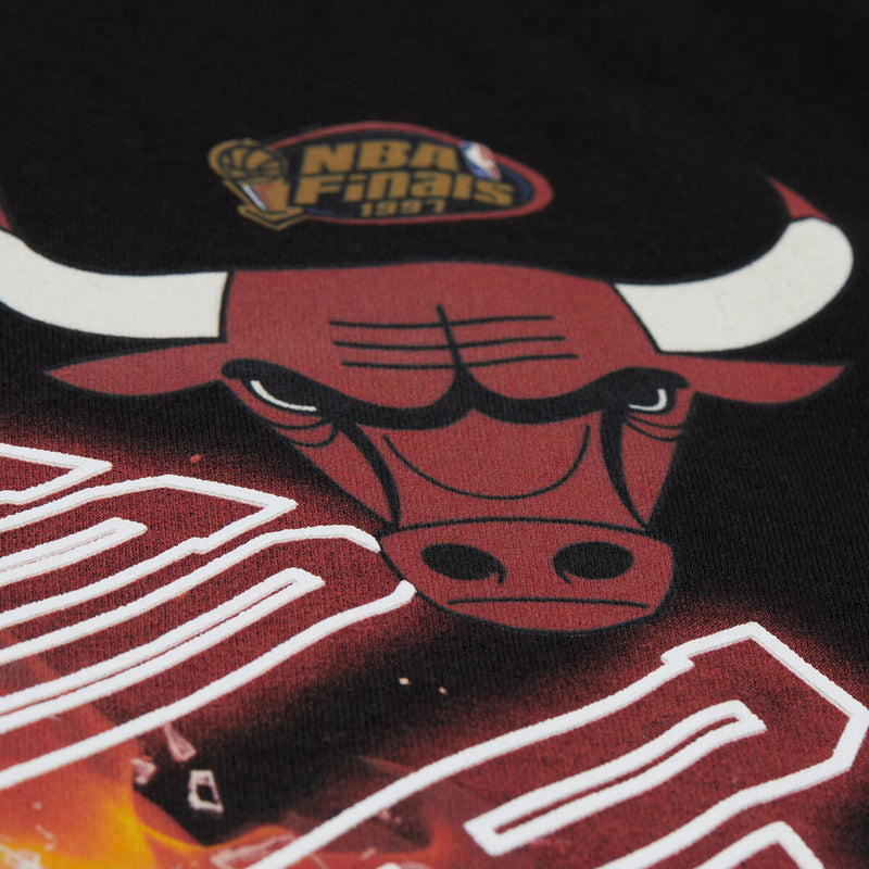 NBA BLAZE TEE BULLS Black TP12212-CBUBLCK - Image 4 NBA BLAZE TEE BULLS Black TP12212-CBUBLCK - Image 4