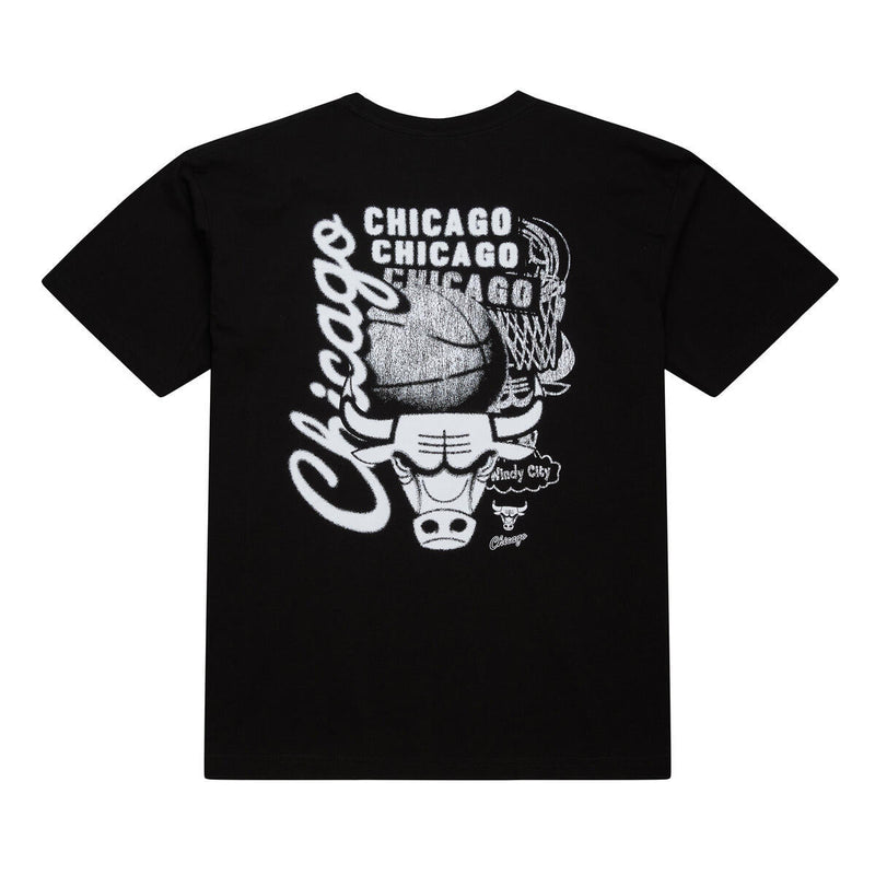 NBA OVERLAP TEE BULLS - Image 2 NBA OVERLAP TEE BULLS - Image 2