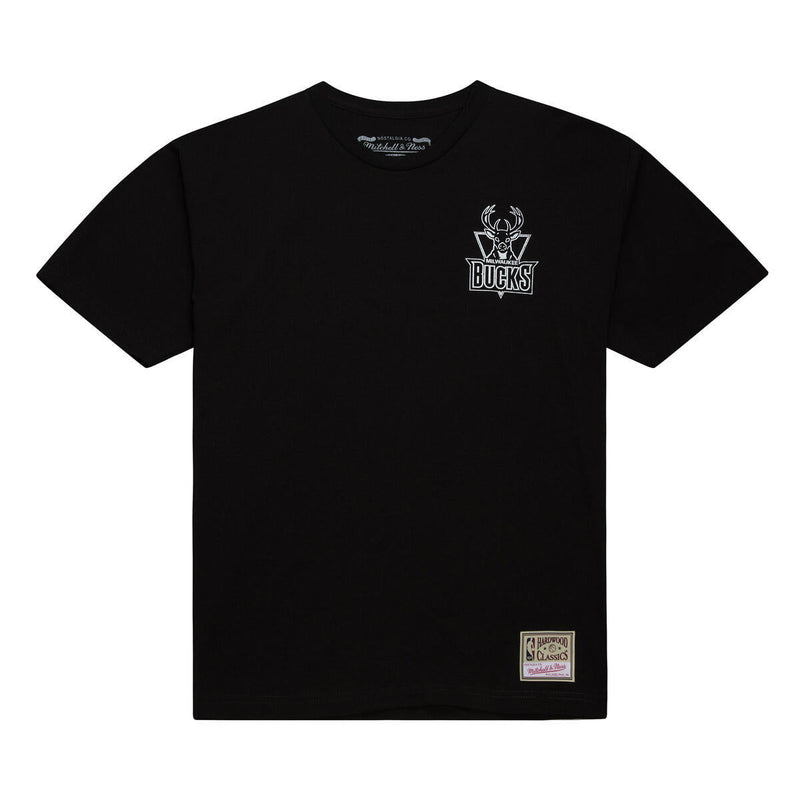 NBA OVERLAP TEE BUCKS - Image 1 NBA OVERLAP TEE BUCKS - Image 1