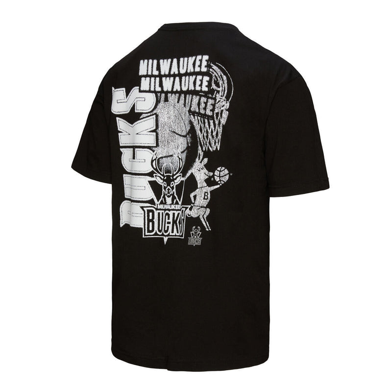 NBA OVERLAP TEE BUCKS - Image 5 NBA OVERLAP TEE BUCKS - Image 5