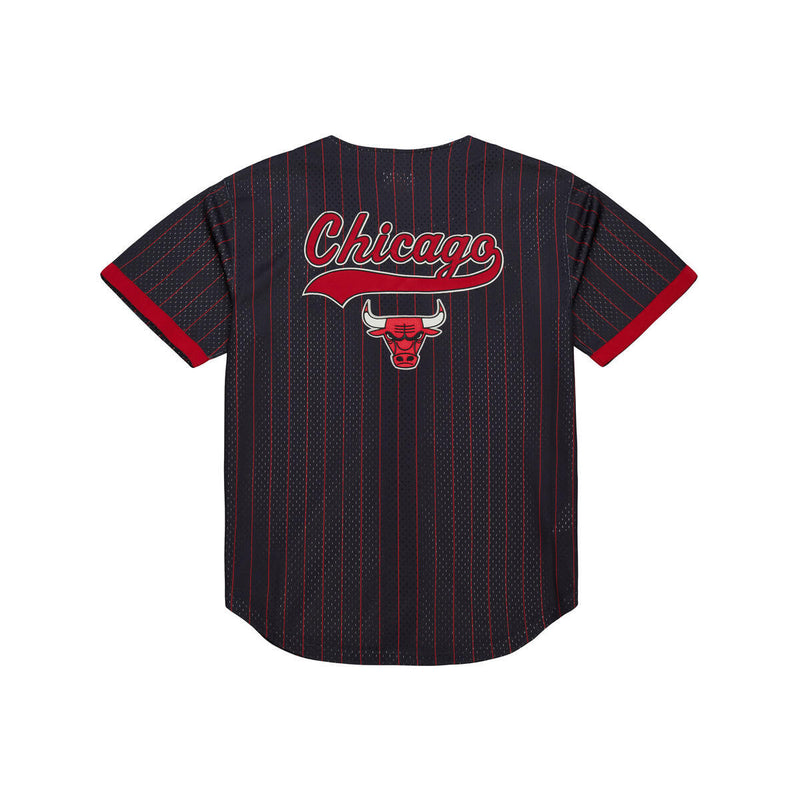 NBA FINAL SECONDS STRIPED MESH BF CHICAGO BULLS - Image 2 NBA FINAL SECONDS STRIPED MESH BF CHICAGO BULLS - Image 2