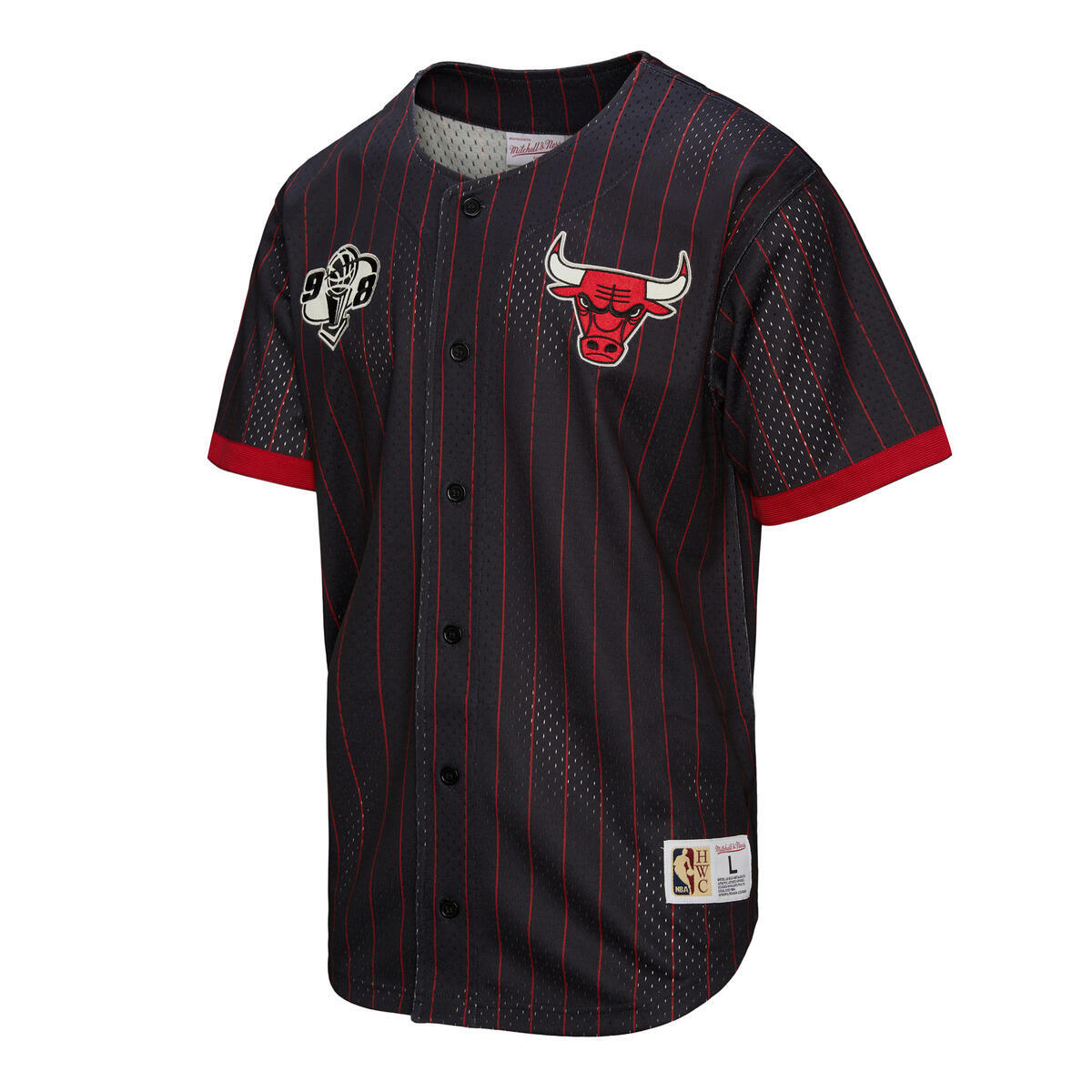 NBA FINAL SECONDS STRIPED MESH BF CHICAGO BULLS - Image 8