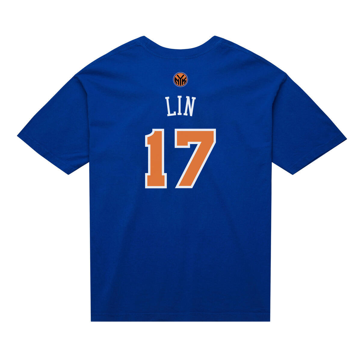 NBA N&N TEE NEW YORK KNICKS JEREMY LIN Royal TP16907-NYKROYA - Image 2