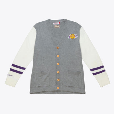 NBA CARDIGAN SWEATER LAKERS - Image 1