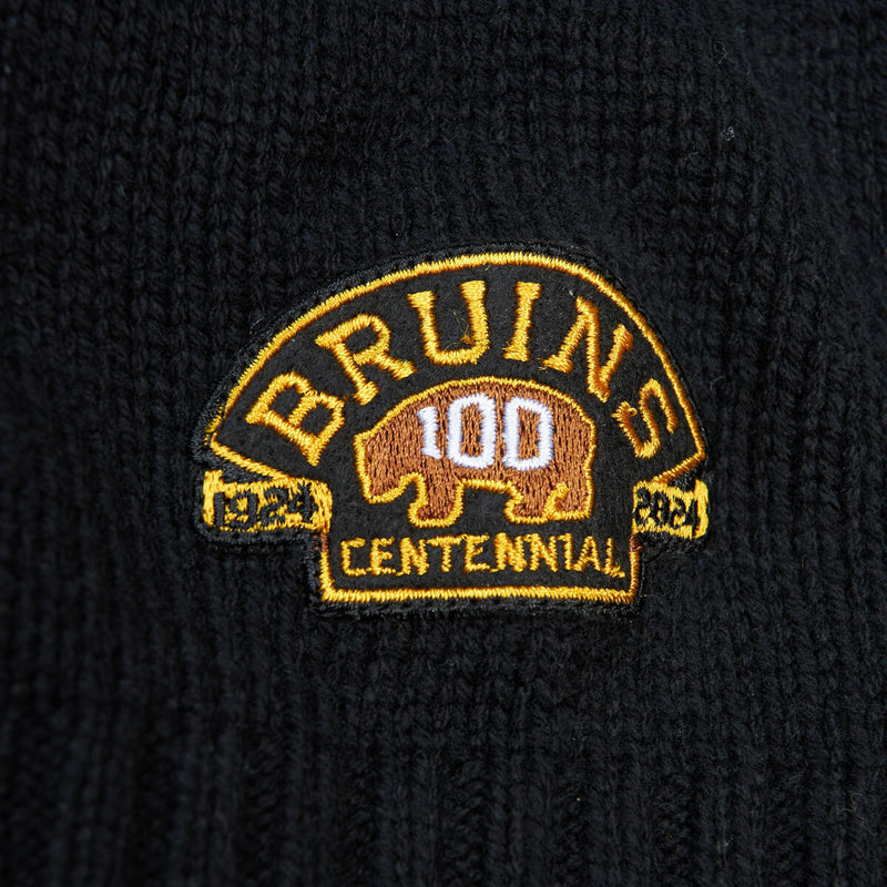 NHL 100TH ANNIVERSARY CREWNECK SWEATER BRUINS - Black - Image 5 NHL 100TH ANNIVERSARY CREWNECK SWEATER BRUINS - Black - Image 5