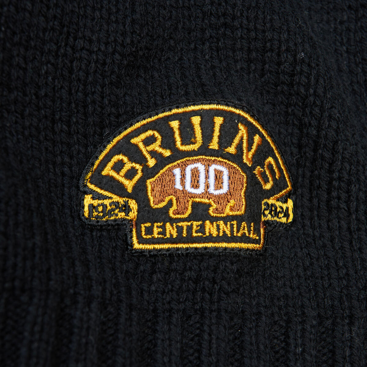 NHL 100TH ANNIVERSARY CREWNECK SWEATER BRUINS - Black - Image 5