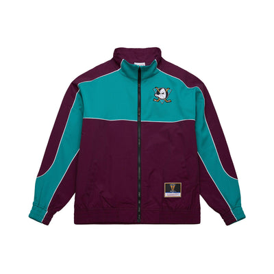 NHL MESH NYLON JACKET DUCKS - PLUM - Image 1