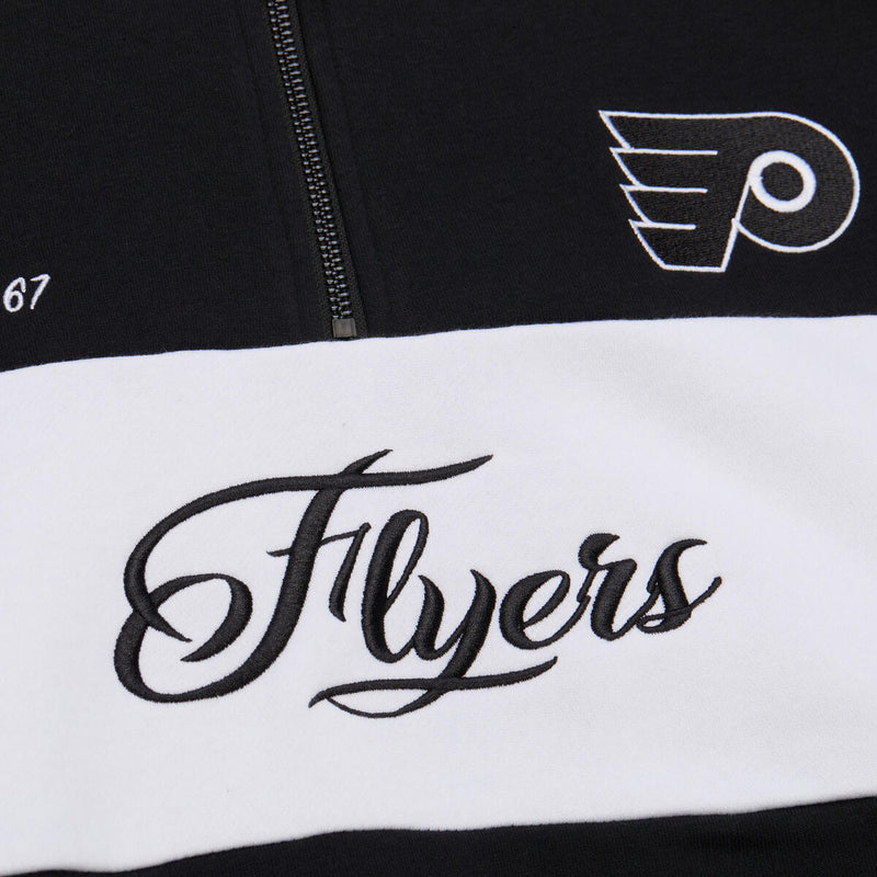 NHL WOMEN'S QUARTER ZIP FLYERS - Black - Image 3 NHL WOMEN'S QUARTER ZIP FLYERS - Black - Image 3
