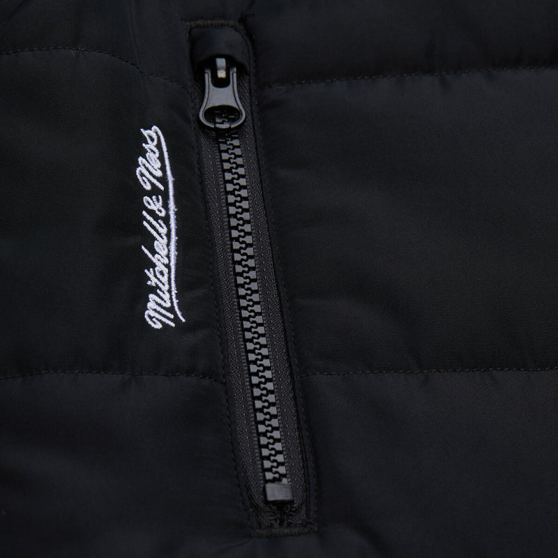 NHL WOMEN'S CROP PUFFER VEST BRUINS - Black - Image 3 NHL WOMEN'S CROP PUFFER VEST BRUINS - Black - Image 3