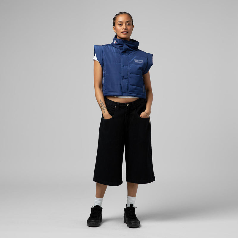 NHL WOMEN'S CROP PUFFER VEST RANGERS - Image 8 NHL WOMEN'S CROP PUFFER VEST RANGERS - Image 8