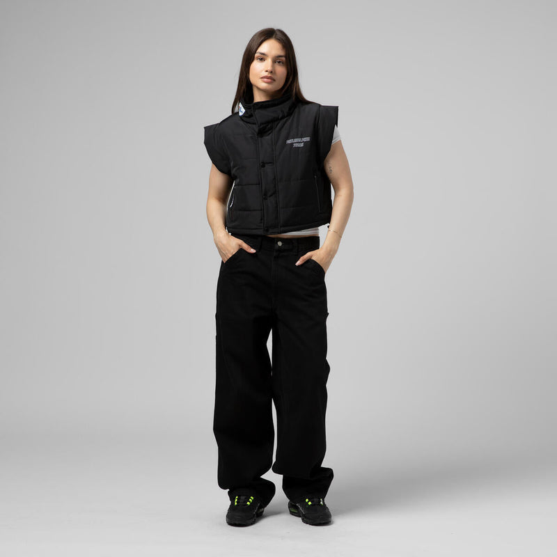 NBA WOMEN'S CROP PUFFER VEST 76ERS - Image 7 NBA WOMEN'S CROP PUFFER VEST 76ERS - Image 7