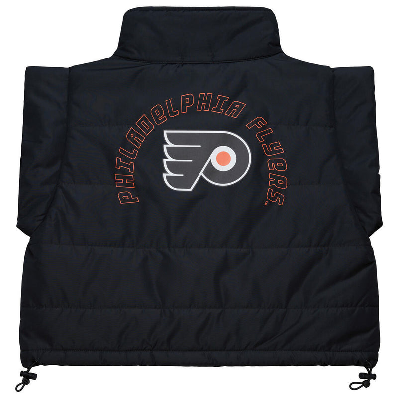 NHL WOMEN'S CROP PUFFER VEST FLYERS - Image 2 NHL WOMEN'S CROP PUFFER VEST FLYERS - Image 2