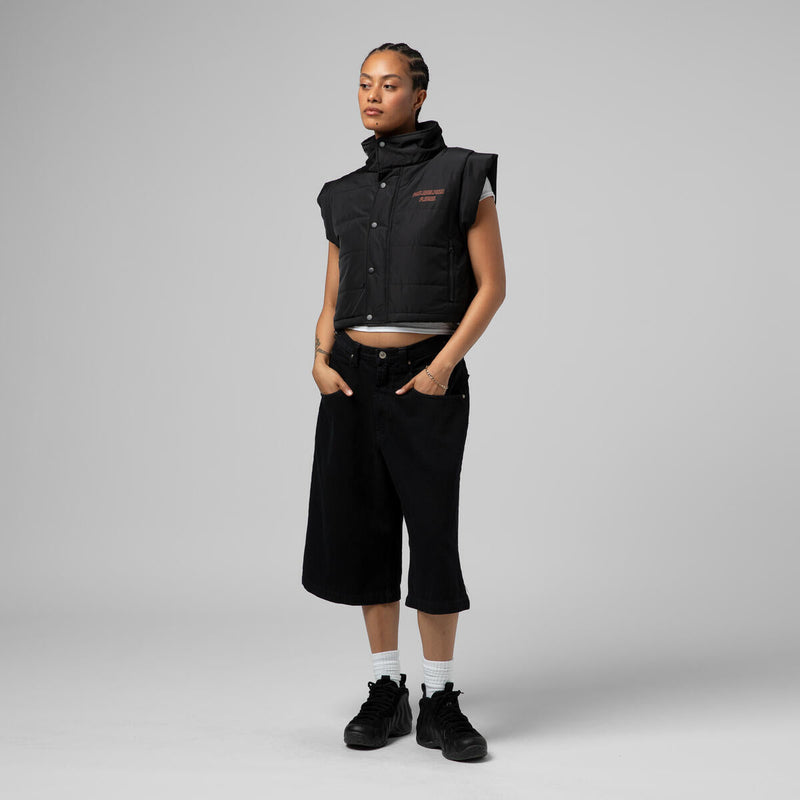 NHL WOMEN'S CROP PUFFER VEST FLYERS - Image 7 NHL WOMEN'S CROP PUFFER VEST FLYERS - Image 7