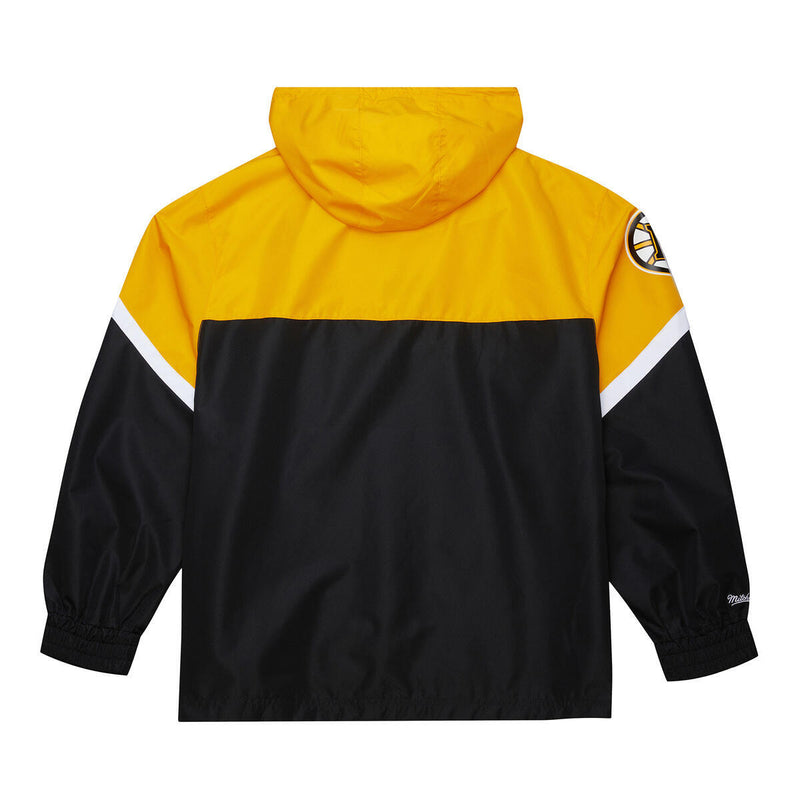 NHL TIE BREAKER LIGHTWEIGHT WINDBREAKER ANORAK BOSTON BRUINS - Image 2 NHL TIE BREAKER LIGHTWEIGHT WINDBREAKER ANORAK BOSTON BRUINS - Image 2