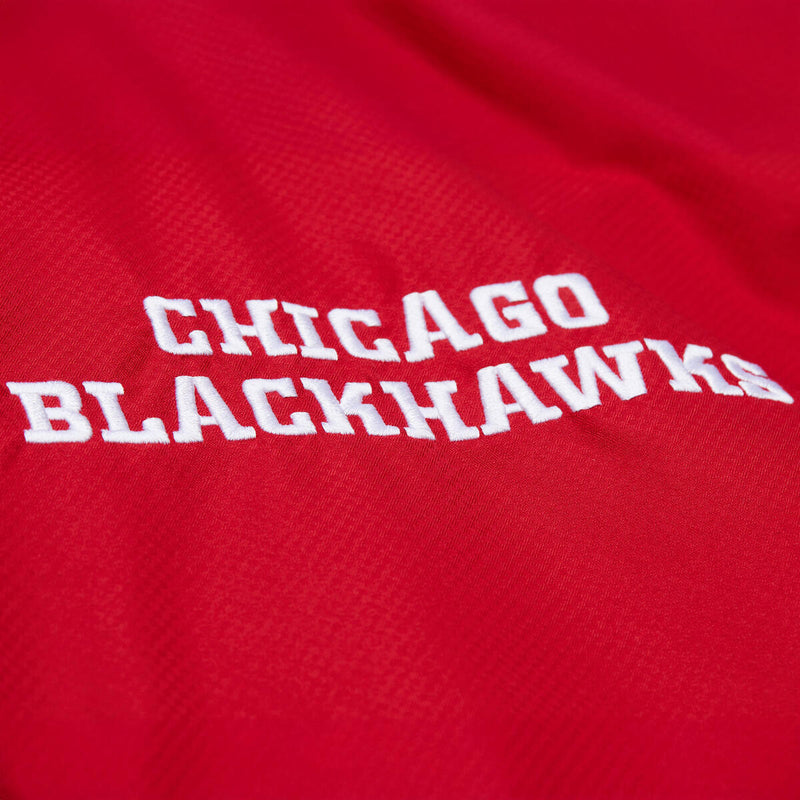 NHL TIE BREAKER LIGHTWEIGHT WINDBREAKER ANORAK CHICAGO BLACKHAWKS - Image 3 NHL TIE BREAKER LIGHTWEIGHT WINDBREAKER ANORAK CHICAGO BLACKHAWKS - Image 3