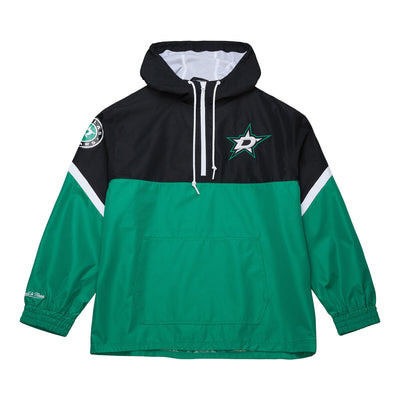 NHL TIE BREAKER LW WINDBREAKER ANORAK CURRENT LOGO STARS - Dark Green - Image 1