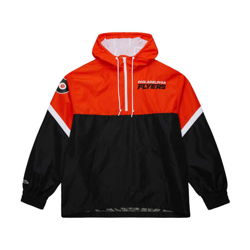 NHL TIE BREAKER LIGHTWEIGHT WINDBREAKER ANORAK PHILADELPHIA FLYERS - Image 1 NHL TIE BREAKER LIGHTWEIGHT WINDBREAKER ANORAK PHILADELPHIA FLYERS - Image 1