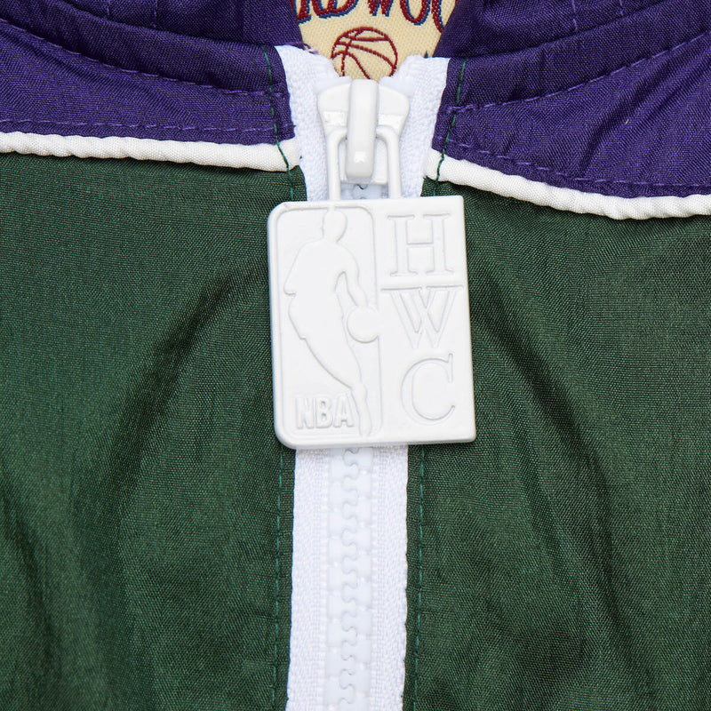 NBA BIG SHOT PREMIUM WINBREAKER VINTAGE LOGO BUCKS Multi-White ZF8070-MBUMTWH - Image 6 NBA BIG SHOT PREMIUM WINBREAKER VINTAGE LOGO BUCKS Multi-White ZF8070-MBUMTWH - Image 6