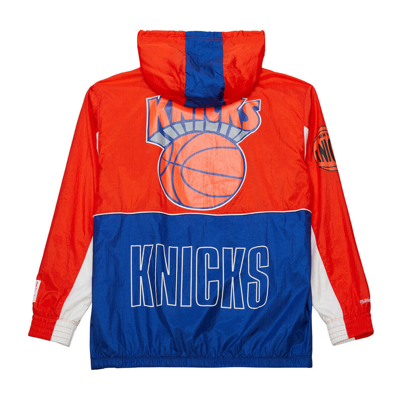 NBA BIG SHOT PREMIUM WINBREAKER VINTAGE LOGO KNICKS Multi-White ZF8070-NYKMTWH - Image 2 NBA BIG SHOT PREMIUM WINBREAKER VINTAGE LOGO KNICKS Multi-White ZF8070-NYKMTWH - Image 2