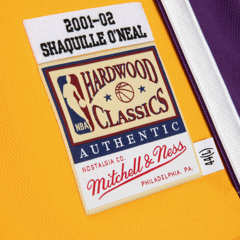 NBA AUTHENTIC JERSEY LAKERS 2001 SHAQUILLE O'NEAL Light Gold AJY41160-LAL01SONLTGD - Image 2 NBA AUTHENTIC JERSEY LAKERS 2001 SHAQUILLE O'NEAL Light Gold AJY41160-LAL01SONLTGD - Image 2