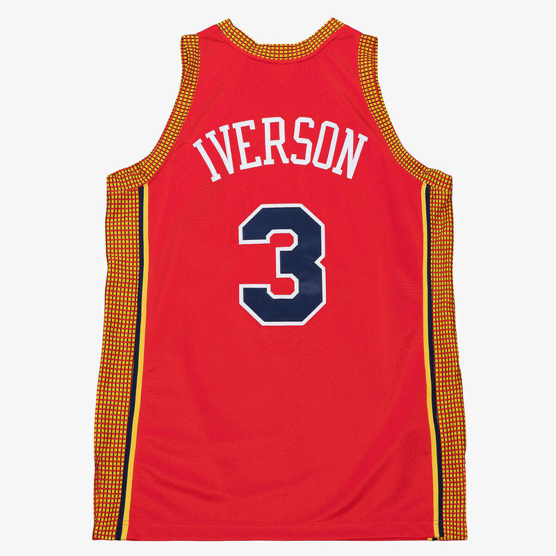 NBA ALTERNATE JERSEY 76ERS 2004 ALLEN IVERSON Victory Red AJY44485-P7604AIVLTRD - Image 2 NBA ALTERNATE JERSEY 76ERS 2004 ALLEN IVERSON Victory Red AJY44485-P7604AIVLTRD - Image 2