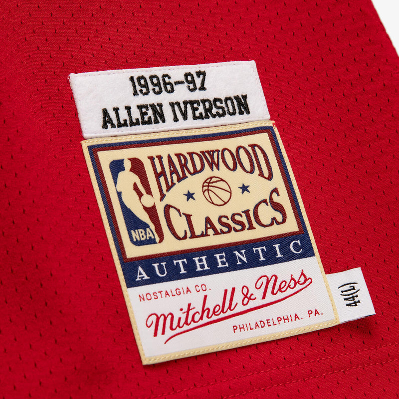 NBA AUTHENTIC JERSEY 76ERS 1996 ALLEN IVERSON Scarlet AJY4CP19161-P76SCAR96AIV - Image 7 NBA AUTHENTIC JERSEY 76ERS 1996 ALLEN IVERSON Scarlet AJY4CP19161-P76SCAR96AIV - Image 7