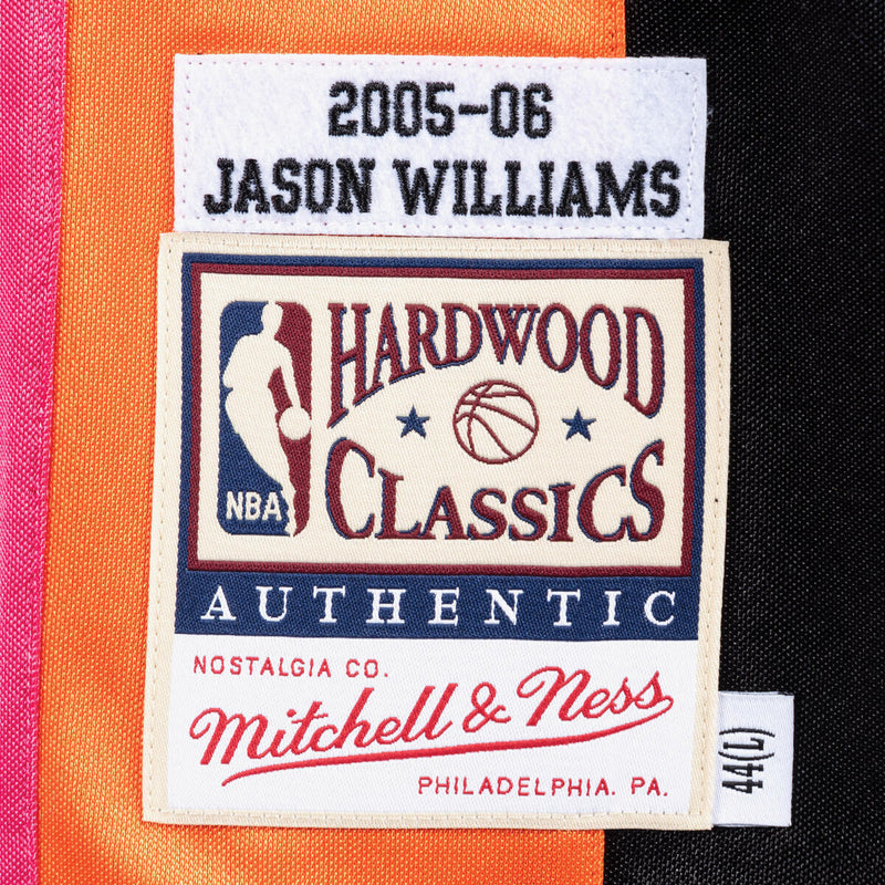 NBA AUTHENTIC ALTERNATE JERSEY HEAT 2005 JASON WILLIAMS Black AJY4EL18034-MHEBLCK05JWI - Image 3 NBA AUTHENTIC ALTERNATE JERSEY HEAT 2005 JASON WILLIAMS Black AJY4EL18034-MHEBLCK05JWI - Image 3