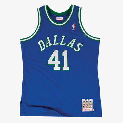 NBA AUTHENTIC ROAD JERSEY MAVERICKS 1998 DIRK NOWITZKI - Image 1