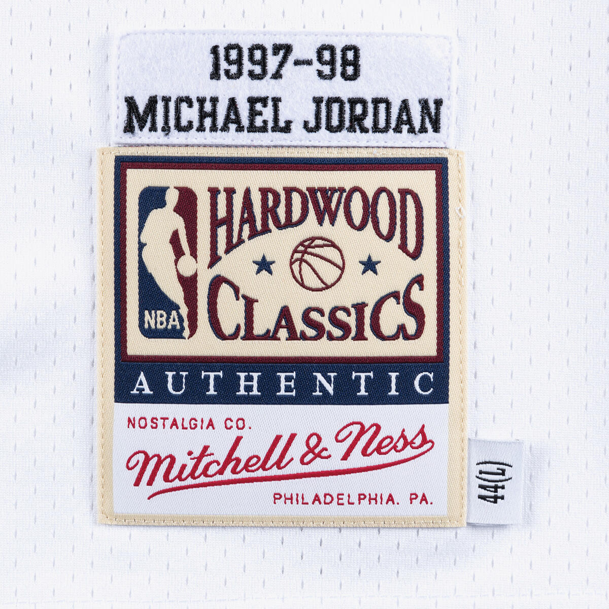 NBA AUTHENTIC HOME JERSEY BULLS 1997 MICHAEL JORDAN - White - Image 3