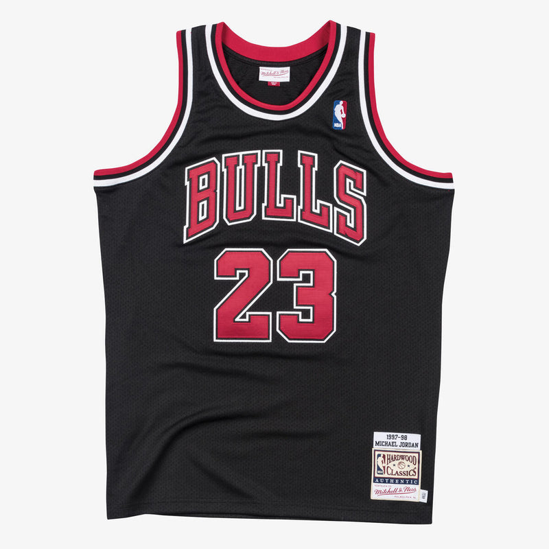 NBA AUTHENTIC ALTERNATE JERSEY BULLS 1997 MICHAEL JORDAN - Black NBA AUTHENTIC ALTERNATE JERSEY BULLS 1997 MICHAEL JORDAN - Black