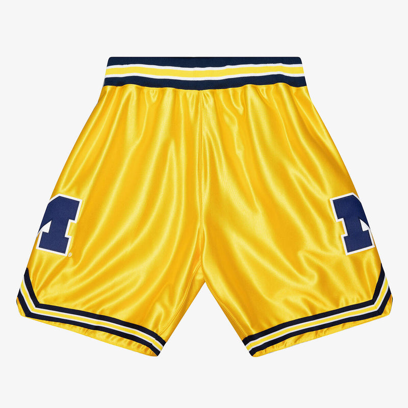 NCAA MAIZE SHORTS MICHIGAN 1991 Yellow ASHR4493-UMI91PPPYELL - Image 1 NCAA MAIZE SHORTS MICHIGAN 1991 Yellow ASHR4493-UMI91PPPYELL - Image 1