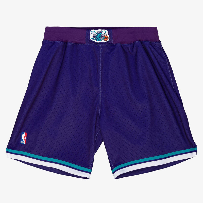 NBA AUTHENTIC ALTERNATE SHORTS HORNETS 94-95 Purple ASHRGS18111-CHOPURP94 - Image 1 NBA AUTHENTIC ALTERNATE SHORTS HORNETS 94-95 Purple ASHRGS18111-CHOPURP94 - Image 1
