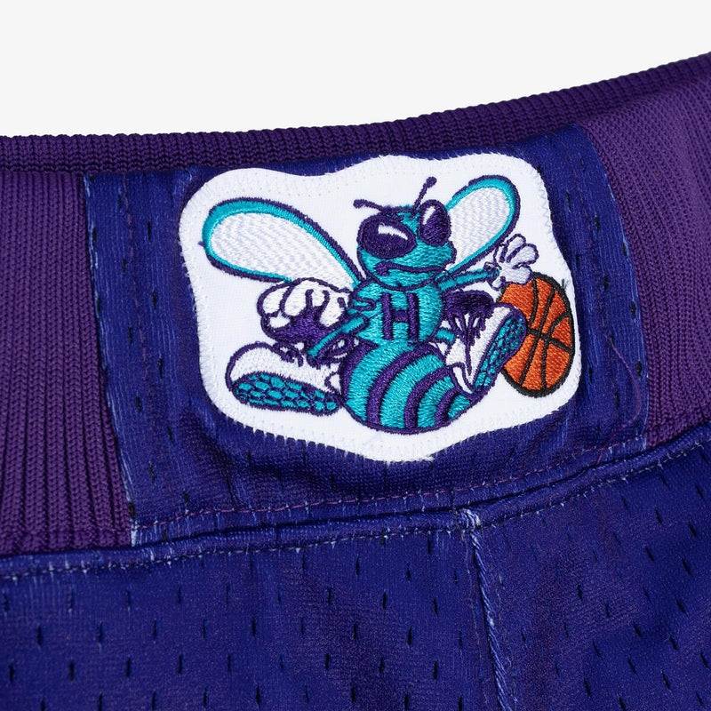 NBA AUTHENTIC ALTERNATE SHORTS HORNETS 94-95 Purple ASHRGS18111-CHOPURP94 - Image 3 NBA AUTHENTIC ALTERNATE SHORTS HORNETS 94-95 Purple ASHRGS18111-CHOPURP94 - Image 3