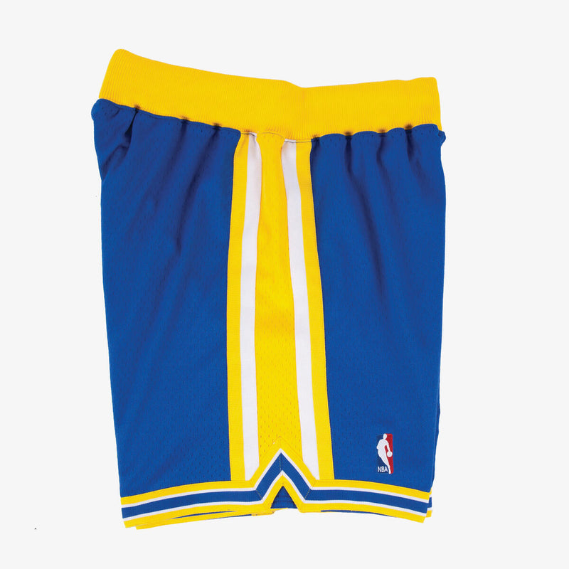 NBA AUTHENTIC ROAD SHORTS WARRIORS 95-96 Royal ASHRGS18119-GSWROYA95 - Image 2 NBA AUTHENTIC ROAD SHORTS WARRIORS 95-96 Royal ASHRGS18119-GSWROYA95 - Image 2