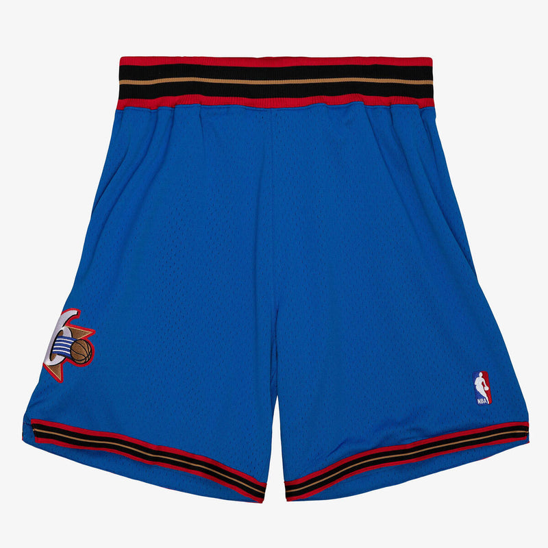 NBA AUTHENTIC ALTERNATE SHORTS 76ERS 99-00 Royal ASHRGS18130-P76ROYA99 - Image 1 NBA AUTHENTIC ALTERNATE SHORTS 76ERS 99-00 Royal ASHRGS18130-P76ROYA99 - Image 1