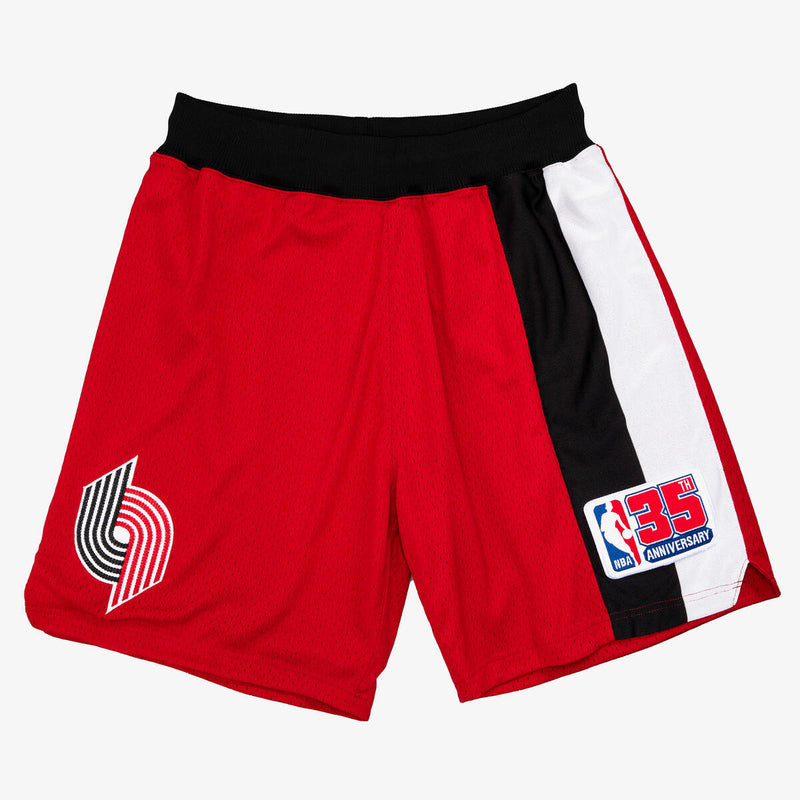 NBA AUTHENTIC SHORTS TRAIL BLAZERS 80 Scarlet ASHRSB19008-PTBSCAR80 - Image 1 NBA AUTHENTIC SHORTS TRAIL BLAZERS 80 Scarlet ASHRSB19008-PTBSCAR80 - Image 1
